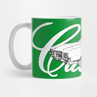 1971 Oldsmobile Cutlass Convertible with Text Mug